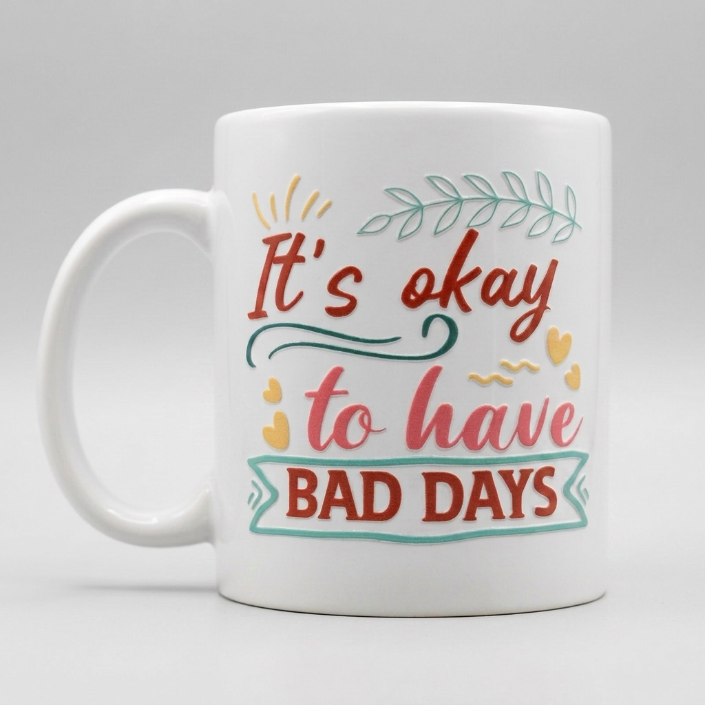 One-of-a-Kind Motivational Quote Mug