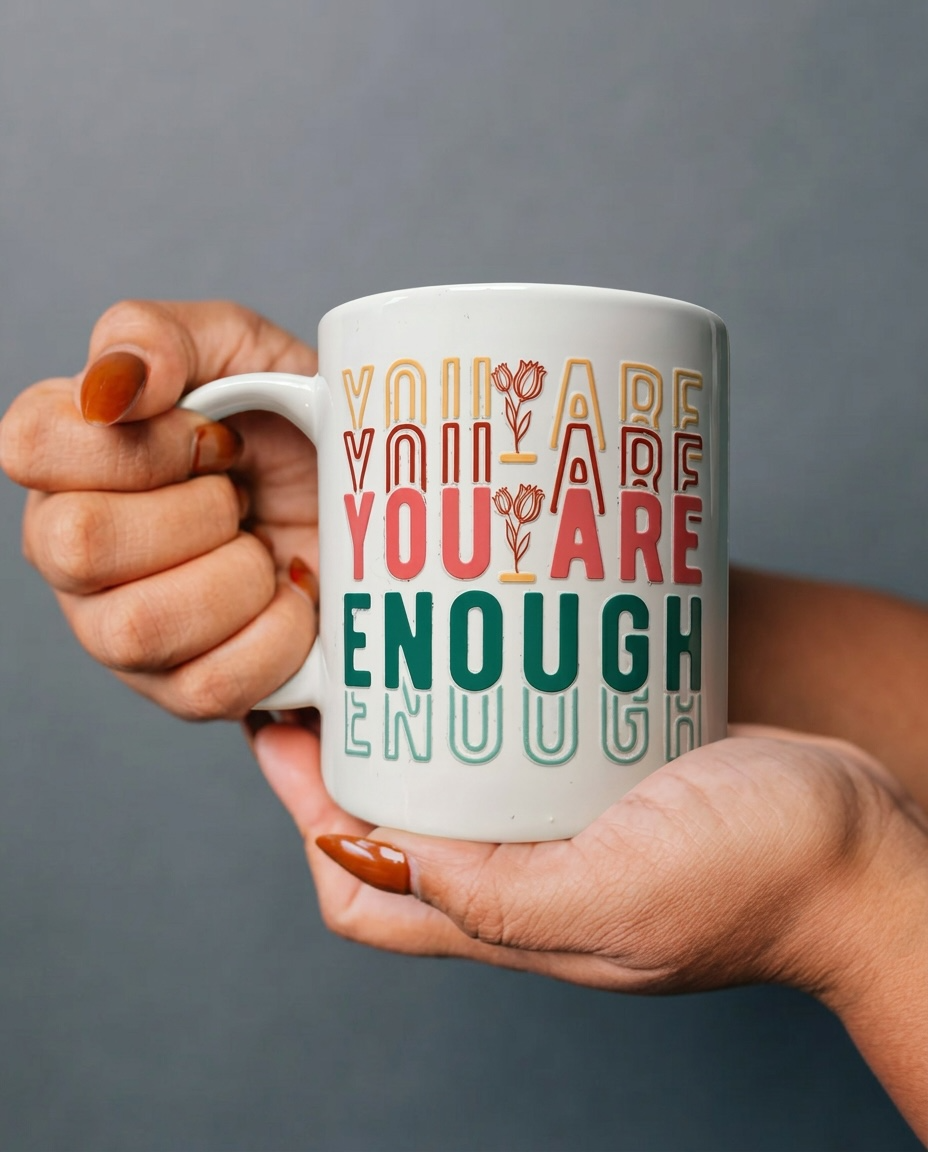 One-of-a-Kind Motivational Quote Mug