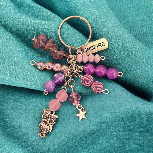 Amethyst Bag Charms