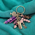 Amethyst Bag Charms