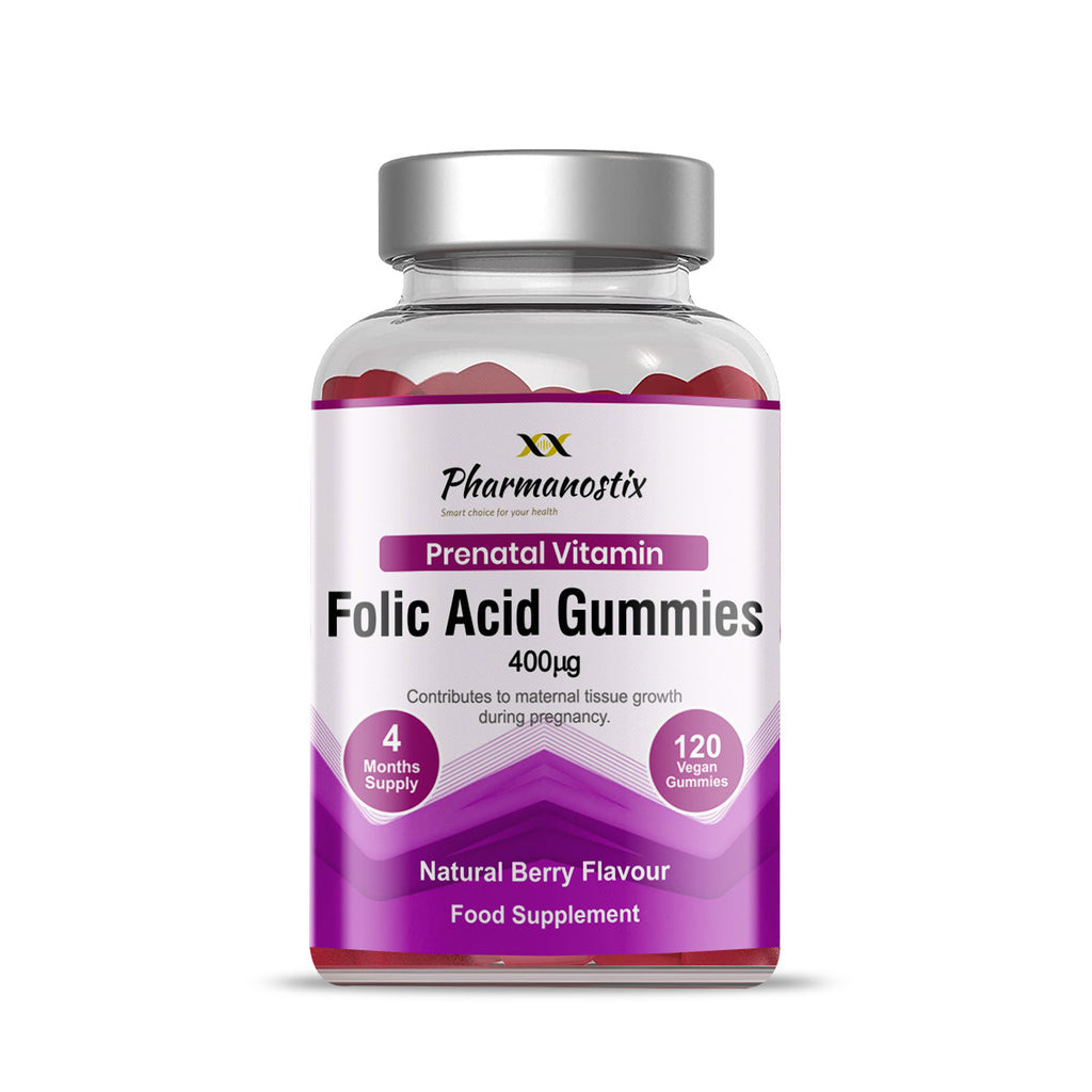 Folic Acid 400μg Pregnancy Gummy- Natural Berry Flavour