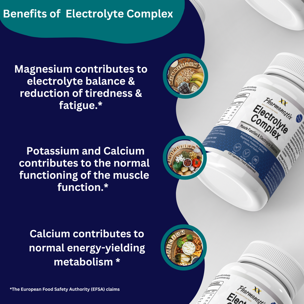 Electrolytes Complex – 120 Vegan Capsules