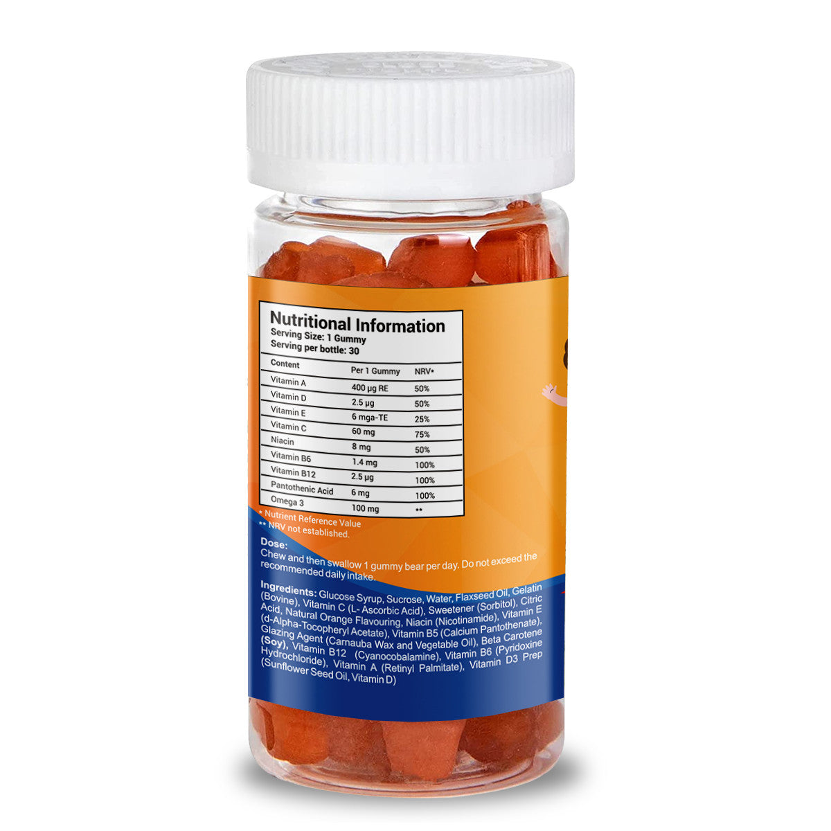 Kids Multivitamin & Omega3 Bear Gummies