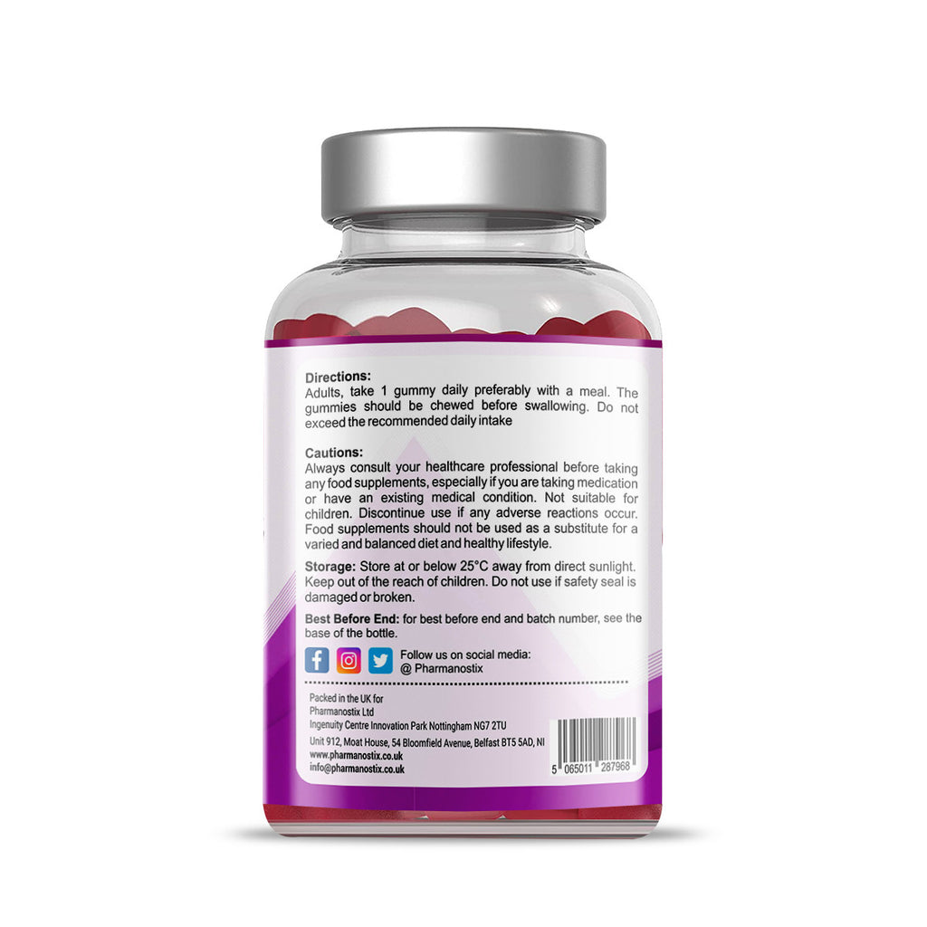 Folic Acid 400μg Pregnancy Gummy- Natural Berry Flavour