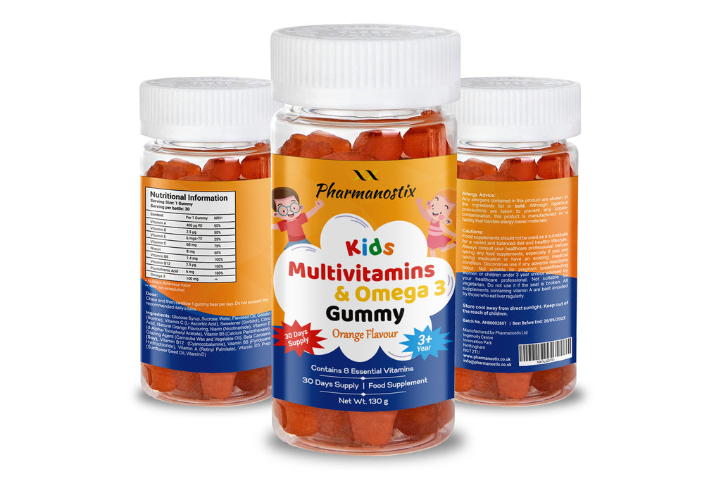 Kids Multivitamin & Omega3 Bear Gummies